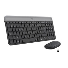 Logitech MK470 Keyboard & Mouse - USB Wireless RF - French - USB Wirel
