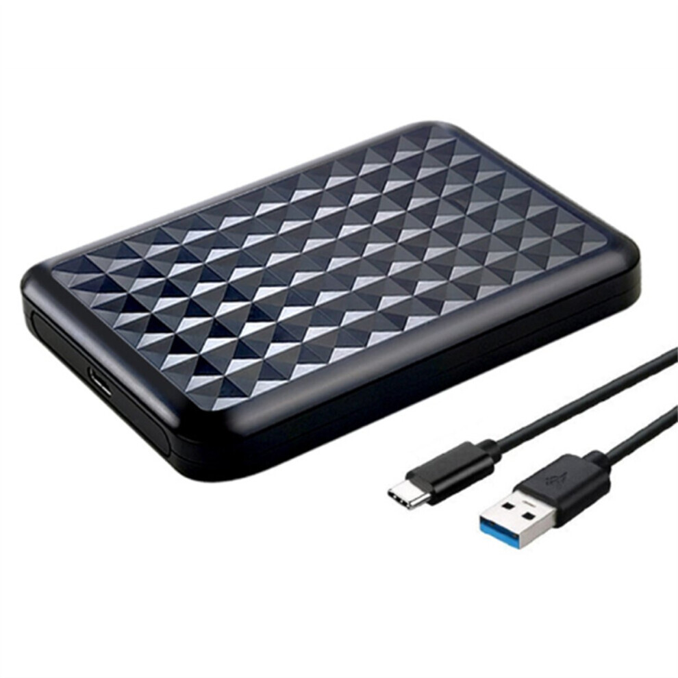 USB3.0 HDD Enclosure 2.5inch Serial Port SSD Hard Drive Case Support 6TB Transparent Mobile External HD