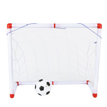 Foldable Soccer Goal, Portable Kids Soccer Goals for Outdoor Adventures, Quick-Clips Net System, Space Saving Storage, Exceptional Service for Familie