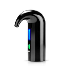 (Black) Rechargeable Electric Wine Aerator and One Touches Red White Wine Dispenser Pumps Decanter