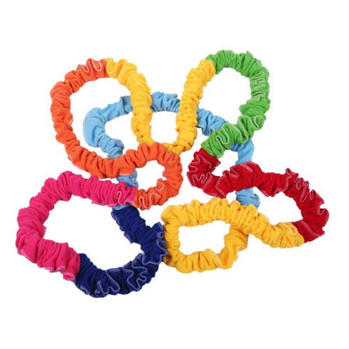 1 Piece Tension Rope Ring Stretch Elastic Rubber Band for Exercise Rope Polyester