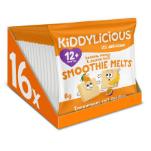 Kiddylicious Banana, Mango & Passionfruit Smoothie Melts - Delicious Snacks for