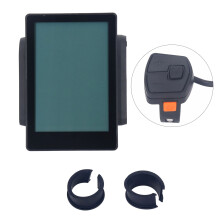 Pantalla LCD para bicicleta eléctrica, compacta y ligera para motor de transmisión central Bafang Bbs01, Bbs02, BbsHd, impermeable y duradera,
