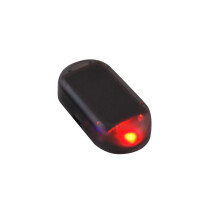 Allarme simulato LED lampeggiante luce di sicurezza resistente alle intemperie alimentato a energia solare allarme fittizio antifurto alta efficienza