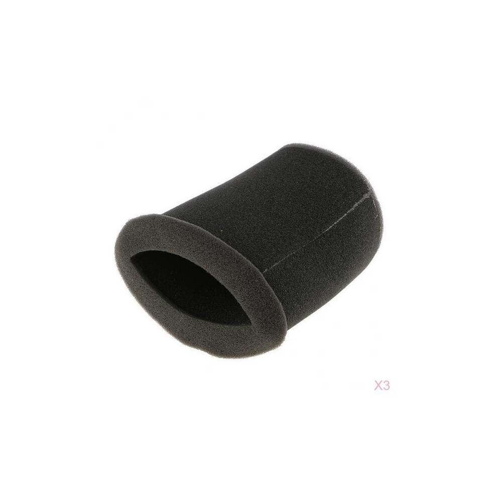 3X Air Filter Foam Sponge Cleaner Tool For Motorcycle Gs125 Black 6901423114005