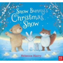 Snow Bunnys Christmas Show Hardcover Book