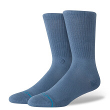 Chaussettes Stance Crew Homme Icon Bleu Mer