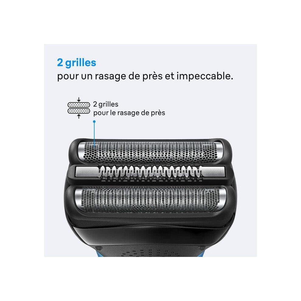 Braun Series 3 Razor Head - 2 Grids - 100% Made In Germany