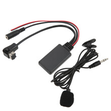 Kabelloser Bluetooth-Adapter fürs Auto, AUX-IN-Modul mit Mikrofon im ABS-Gehäuse, geeignet für Pioneer IP-Bus-Systeme mit DSD-Formatunterstützung