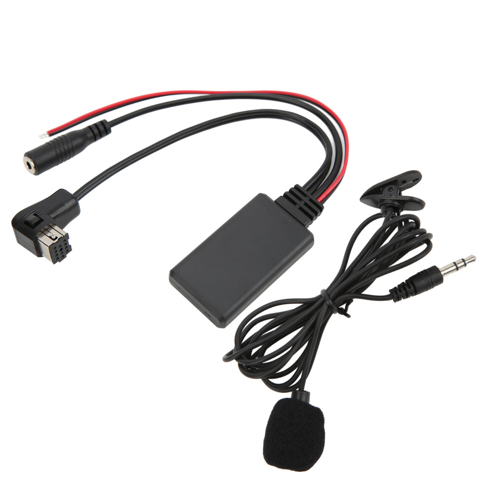 Wireless Car Bluetooth Adapter, Aux In Module With Microphone In Abs Housing Suitable For Pioneer Ip Bus Systems With Dsd Format Support 9190834348728