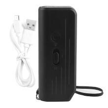 Radio d'urgence tout-en-un avec port de chargement USB et verrouillage à clé. Appareil multifonctionnel durable pour les kits de survie et les