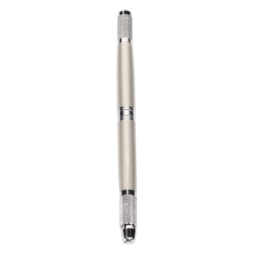 Hair Stroke Brow Embroidery Microblading Pen Natural And Smooth Lines Ergonomic Design Sterilized Blade Compatibility Multi Function Permanent Makeup
