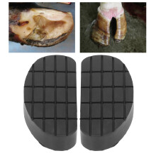 2Pcs Durable Cow Hoof Trimming Pads - Soft Rubber Protection