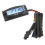 Motorcycle LCD Digital Volt & Temp Meter with Time M16x1.5 Sensor 1