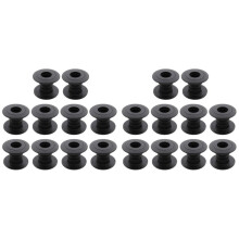 20 Pièces Séries Table de Baby-Foot Planche de Roulement Tige de Baby-Foot Douille Table Football Machine Roulement Baby-Foot Roulement Accessoires