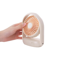 180 Foldable Stand Fan, Quiet Mini Personal Fan, Portable Clip-on Fan for Home Office, Battery Operated Desk Fan, Rechargeable USB Fan in Vibrant