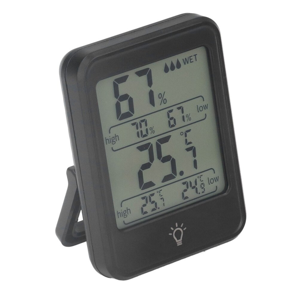 Digital Thermometer Hygrometer With Lcd, -20C To 70C, 10-99% Humidity 8421375265108