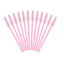 Eyelash Extensions Tool Kit Essential, Mascara Applicator Wand with Spiral Design for Clump-Free Results, Disposable Eyelash Brushes for Salon and Ho