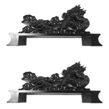 2 Piece of Chinese Dragon-Shaped Sword Stand, Travel Matching Sword Stand, Decorative Stand, General Gift