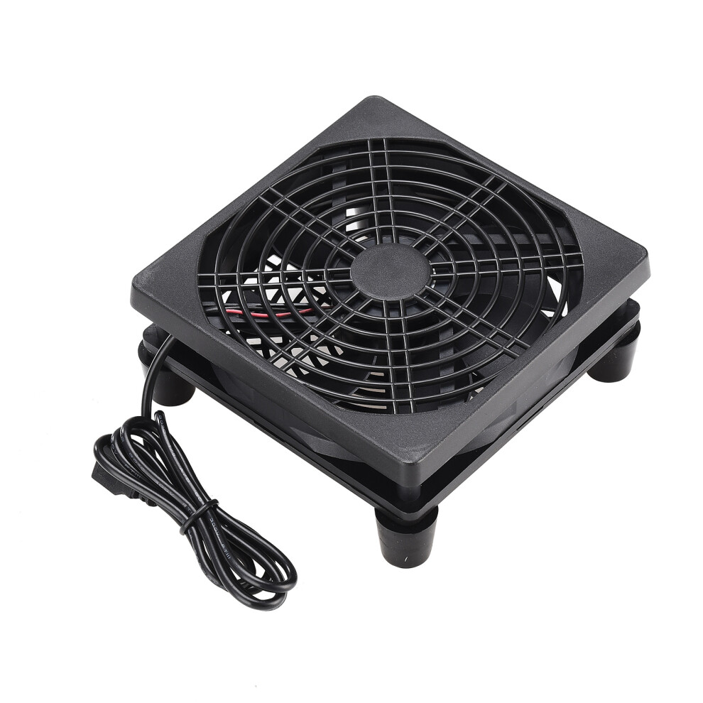Speed Controller Enabled 120Mm Cooling Fan, Electronics Cooling Solution For Various Devices Including Modem, Dvr, And Amplifier 9468298976635