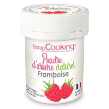 Natural food flavoring powder 15 g - raspberry