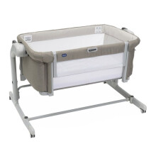 CHICCO - Beistellbett Next2Me Evo Magic Desert Taupe