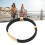 Versatile Gold/Black Static Release Wristband - Improve Sleep & Mood 1