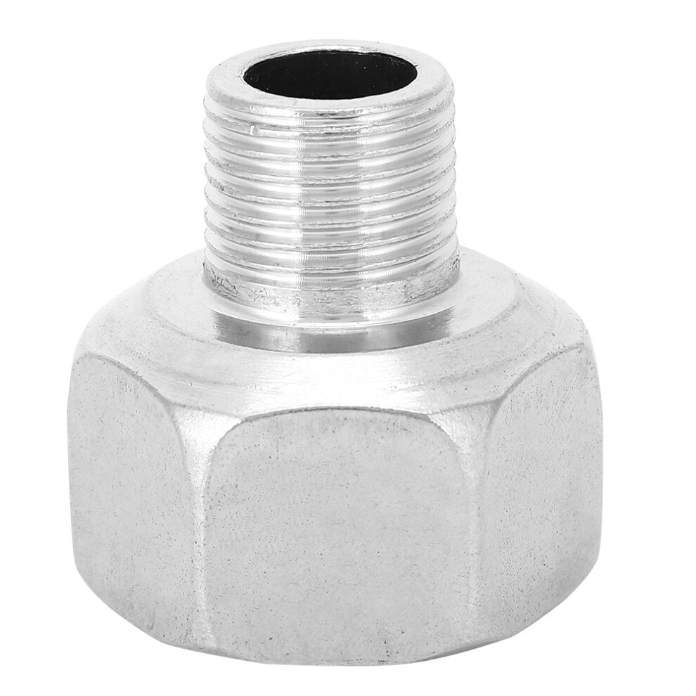 Stainless Steel Reducer Adapter High Temperature Resistance Fitting Hex Head Pipe Connector G1/2 To G1 Female Male Thread For Plumbing Hardware Gas 9169997521149
