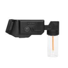 Bicycle Bicycle Tail Light Colorful Bike Glass Bottle Waterproof USB Charge Night Cycling Warning Light