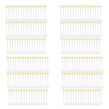 200 Pieces Wool Daubers Brush Leather Dye Dauber Dyeing Applicator with Metal Handle for DIY Crafts Projects