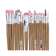 Professional Makeup Brushes 20PCS Stylish Design Sensitive Skin Friendly Soft Bristles Premium Synthetic Fiber Travel Case Bag Included Flawless Fini