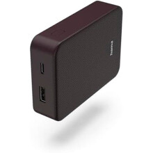 Hama Power Pack 10000 mAh Phone Charger - USB A/C - Lightweight and Compact