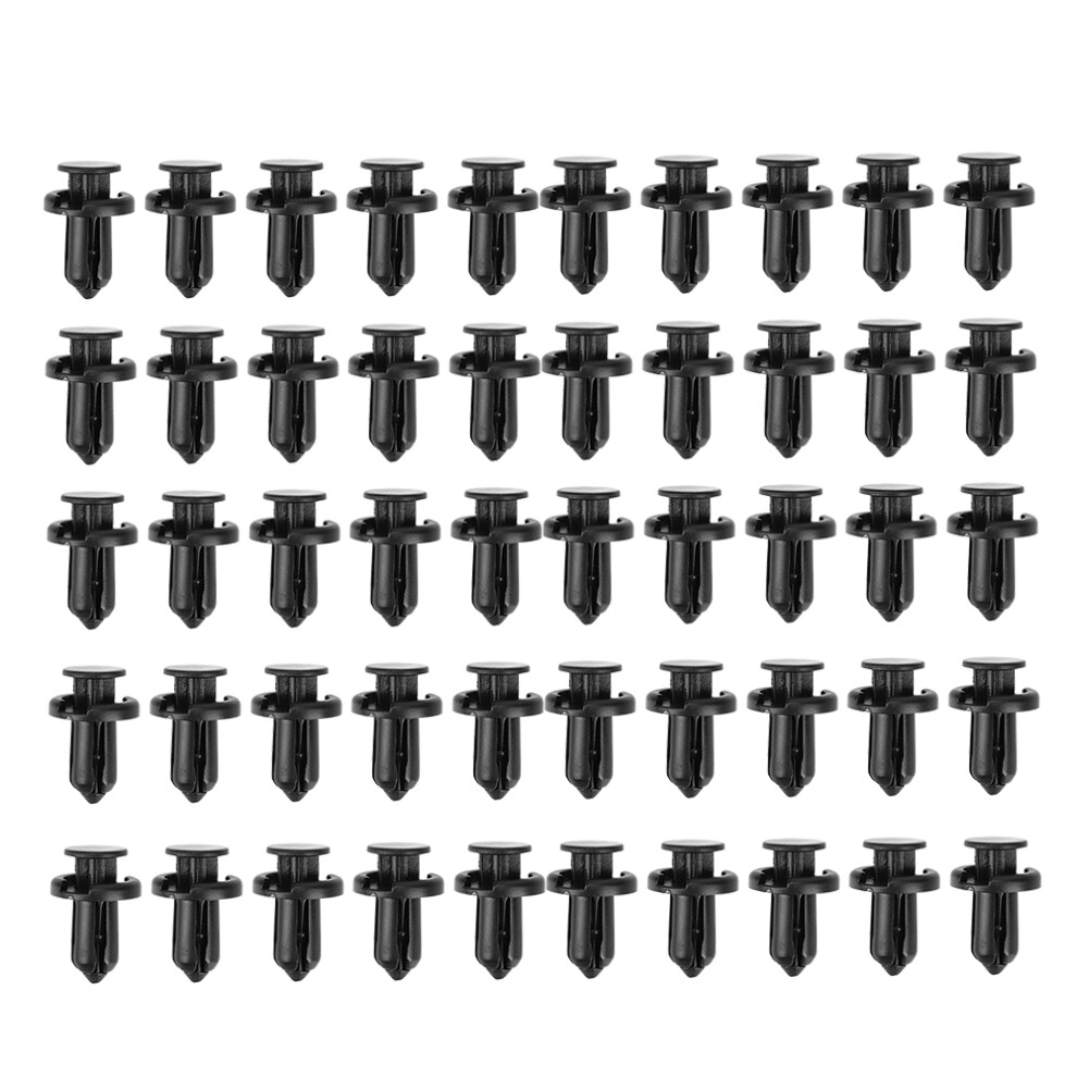 Retainer Clips For Honda Crv Accord, Fastener Rivet Clips0.4inch Plastic Push-Type Fasteners, Durable Bumper Fastener Rivets For Fender And Body 9557311973826