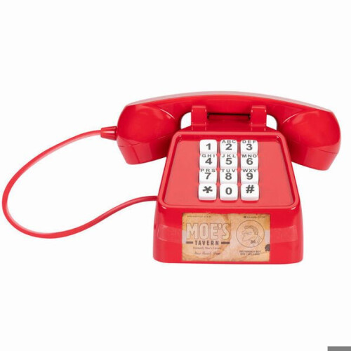 Telefon - Jakks Pacific - Die Simpsons Moe - Rot - 1 Spieler oder mehr - Ab 3 Jahren
