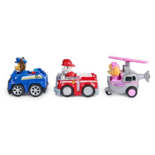 SPIN MASTER PACK MIT 3 RETRO-FRIKTIONSAUTOEN Die Paw Patrol