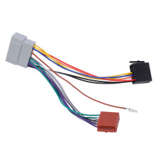 Cablaggio autoradio aftermarket Plug and Play ISO Cablaggio autoradio Adattatore cablaggio stereo per auto con guaina in PVC flessibile Funziona con
