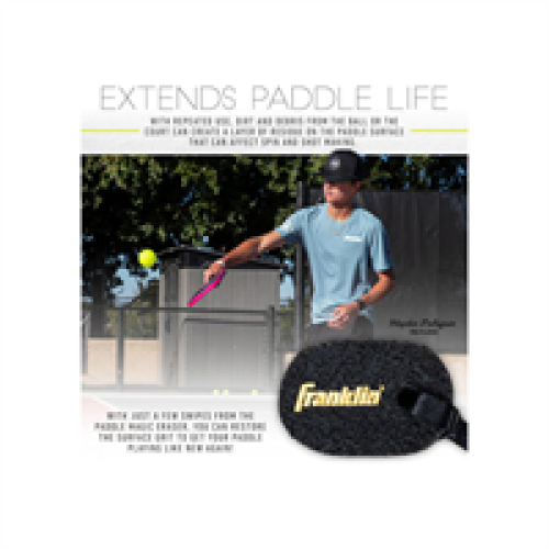 Franklin Pickleball Paddle Magic Eraser Black 1