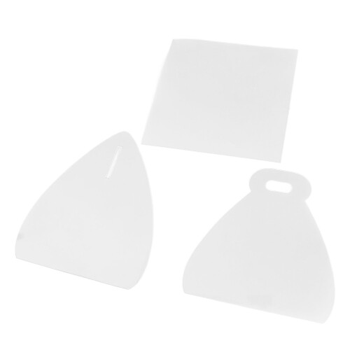 PET Material Sewing Template, Reasonable Design Triangular Design DIY Box Template Environmental Protection for Gift Boxes and Food Carrier Packaging 2
