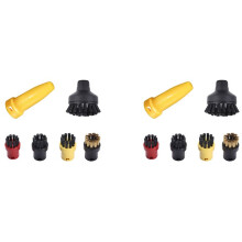 2set Small Round Brush Copper Brush Steam Cleaner Brush for Steam Cleaner SC Series SC1 SC2 SC3 SC4 SC5 SC7