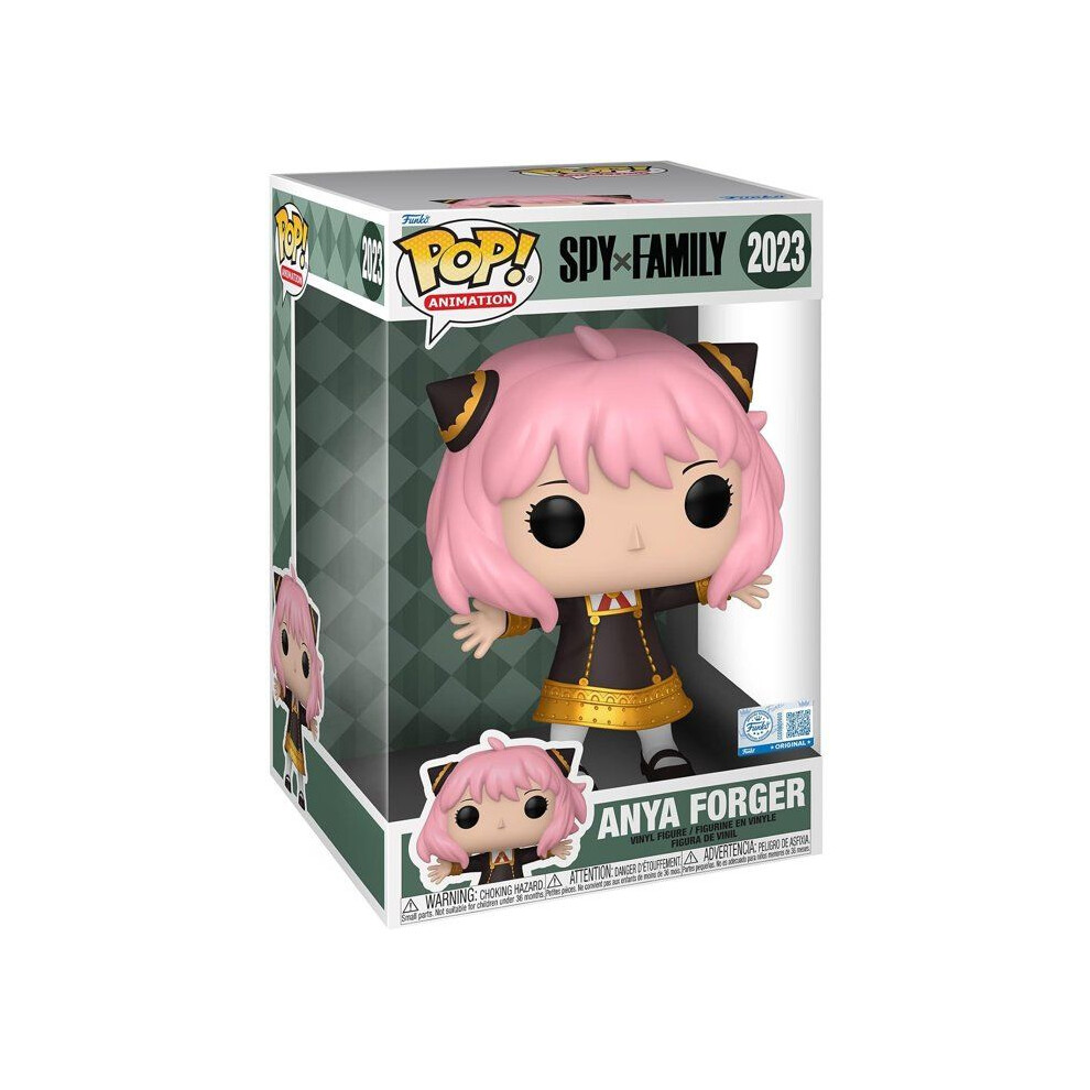 Funko Pop! Figurine - Jumbo Spy X Family Anya Forger - Vinyl