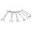 Facom 7-Piece Fork Spanner Set - FACOM - 44.J7PB - 14 openings from 6 to 19mm 1