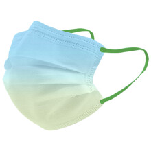 Mascherina monouso per il viso antipolvere, anti-sputo, il tessuto in fibra non tessuta fornisce una filtrazione fine e la massima traspirabilità,