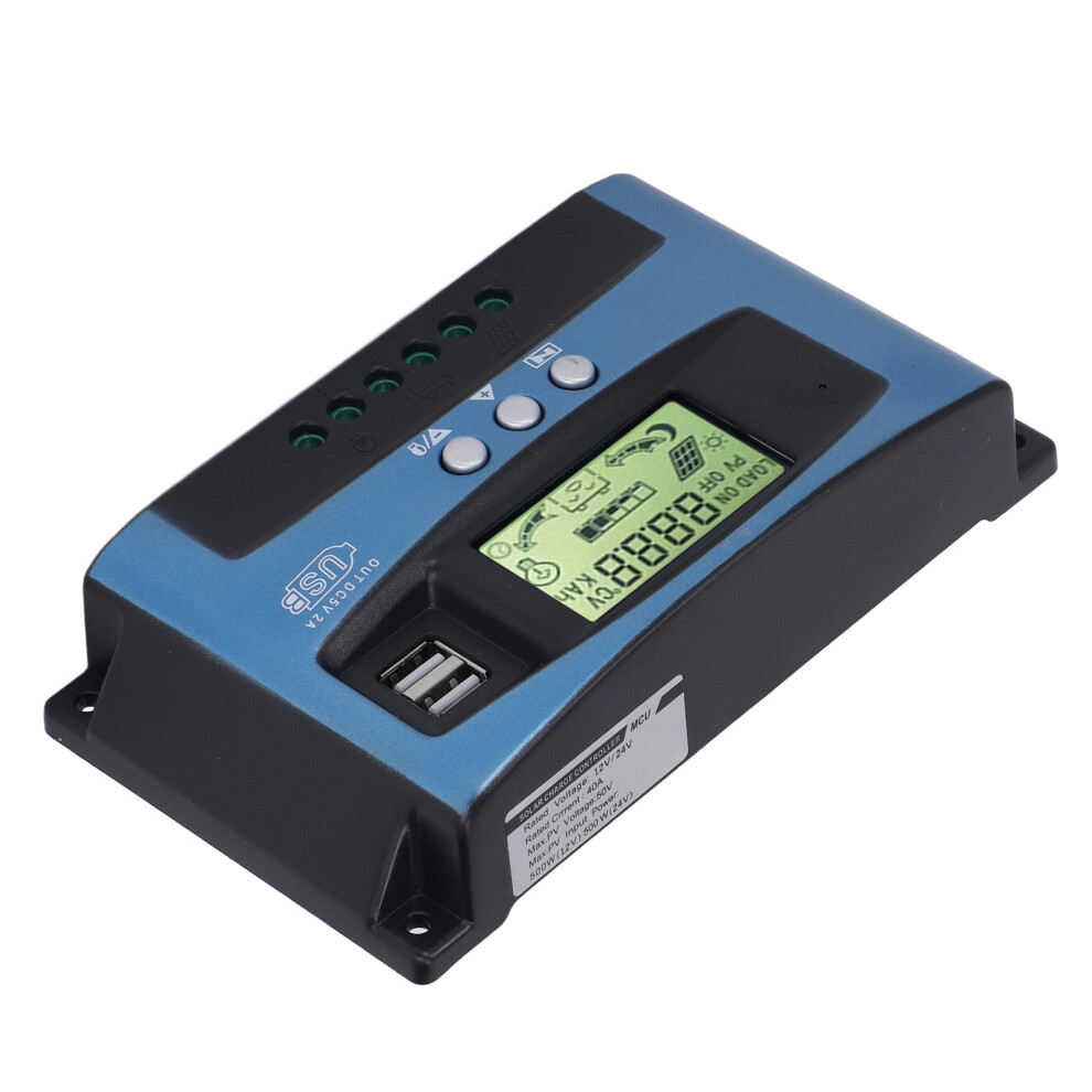 12V/24V 40A Mppt Lcd Solar Charge Controller With Multiple Protection 4681372964709