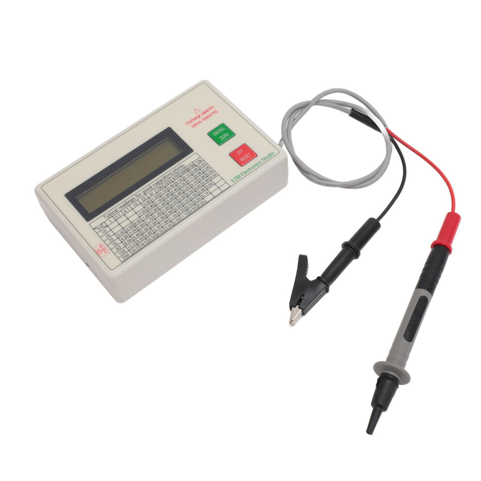Portable Esr Capacitance Tester With Smart Shutdown, Accurate Measurement 3571386914962