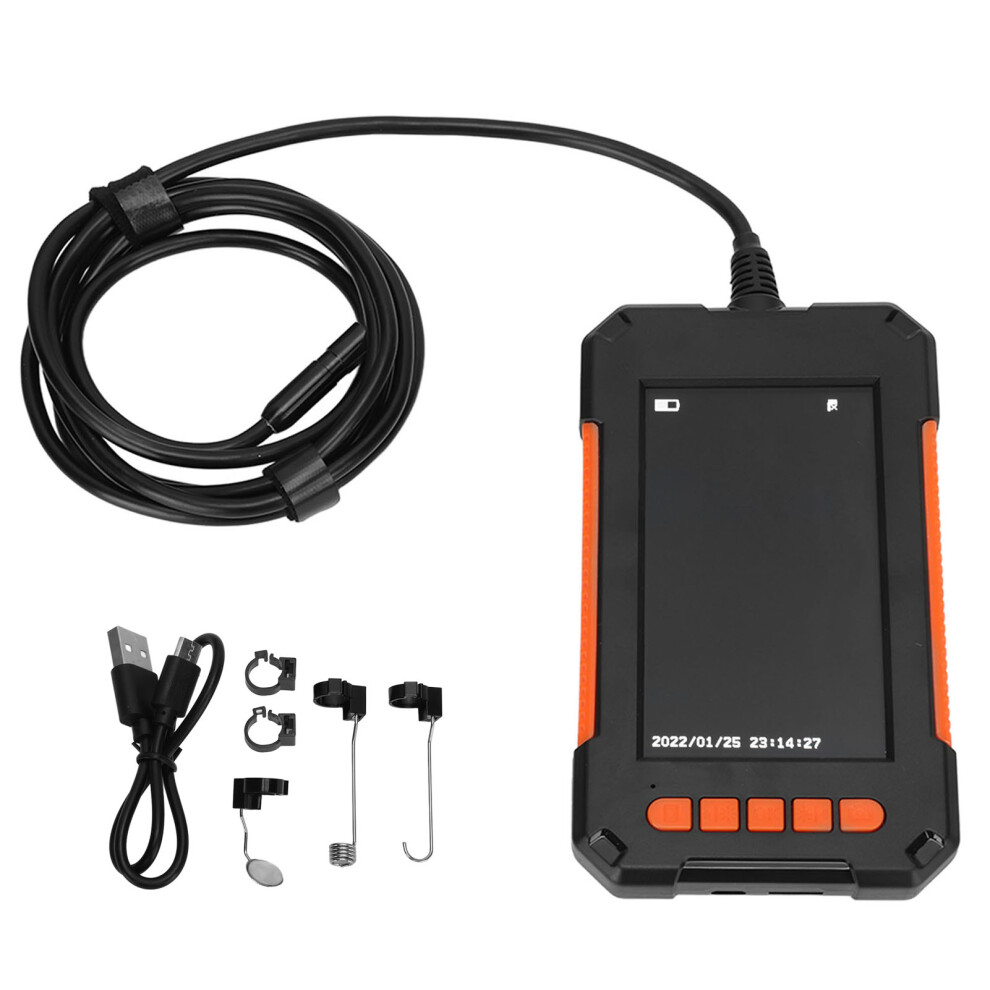 Inspection Pro Endoscope Camera 4.3 Inch Screen, 1080P Hd Waterproof Borescope, Adjustable Led Lights For Professional Automotive, Plumbing, And Indus 9468298977670