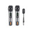 Microfono NGS wireless 2.4GHz dinamico con schermo batteria e ricevitore duale 1