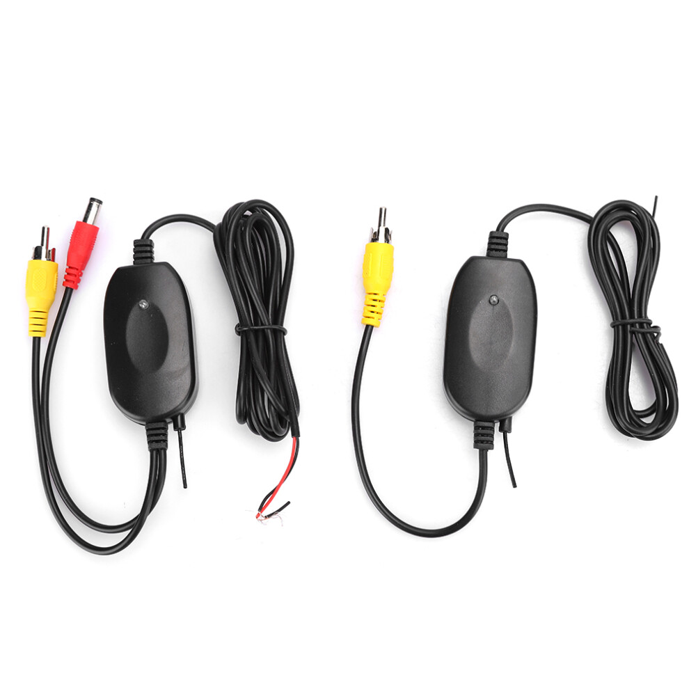 Car Rear View Camera Wireless Video Transmitter Receiver System Universal Vehicle Reverse Setup High-Quality Image Easy To Install Avoid Complicated 9437117518264