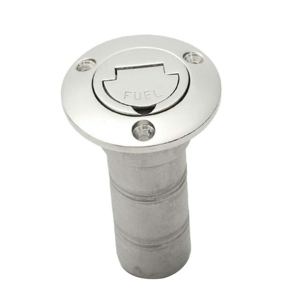 Marine Boat Fuel Oil Deck Filler Keyless Lift Cap Stainless Steel - 38 6901423030848