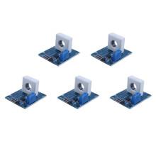 5X Sensor de Deteccion de Corriente Hall HW-671 WCS1800 35A Modulo de Proteccion de Cortocircuito / Sobrecorriente
