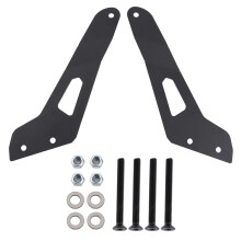 Staffe di montaggio superiori per parabrezza per CanAm X3, soluzione di staffe per barre luminose con flessibilità di montaggio su barre luminose